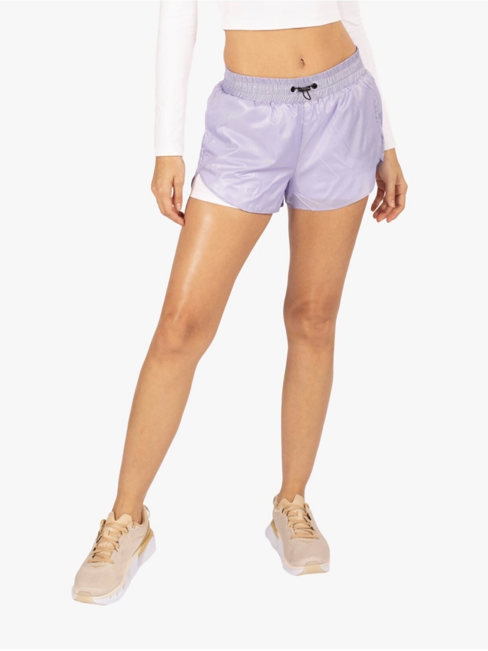 NWT Koral Prep Zephyr running shorts Size S in Purple Heather